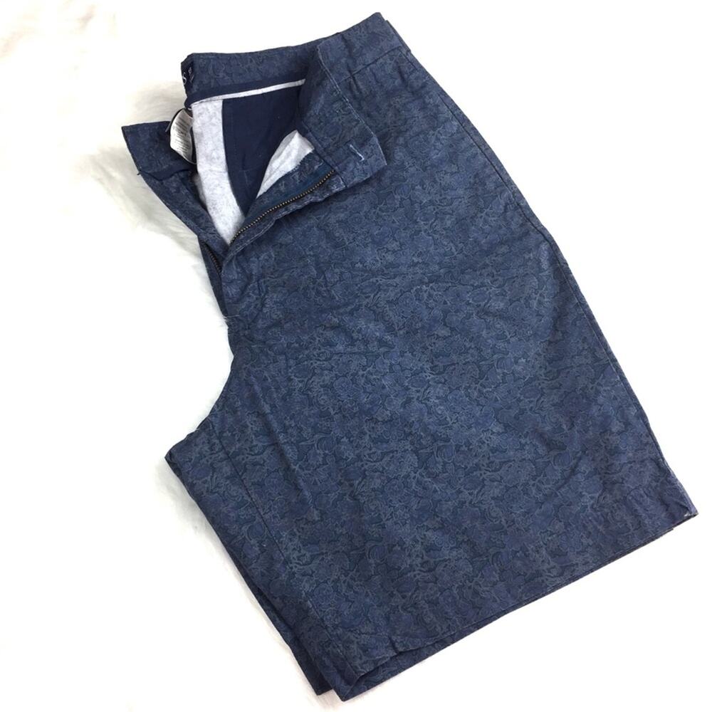 Chaps Blue Floral Shorts